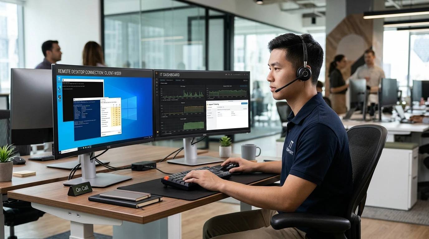 Remote IT Troubleshooting and Diagnostics